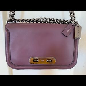 Coach Glovetanned Oxblood Swagger Shoulder Bag